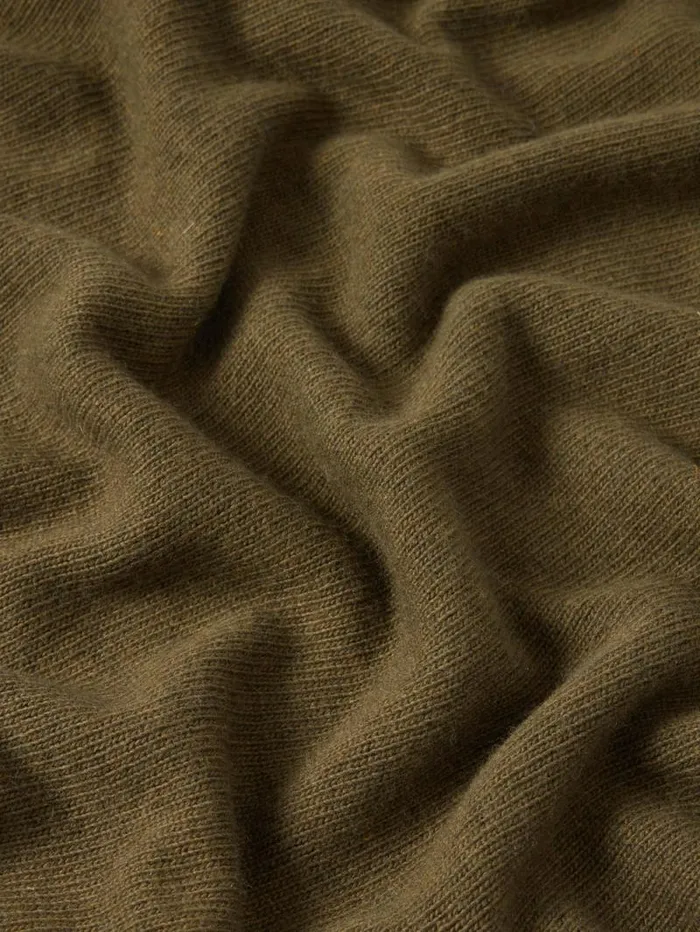 Wool Cashmere Blend Drape Poncho Green Women Jigsaw Ponchos and Scarves