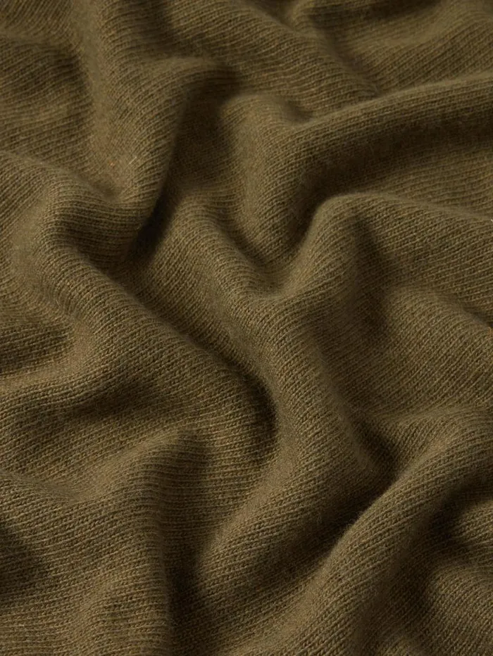 Wool Cashmere Blend Drape Poncho Green Women Jigsaw Ponchos and Scarves