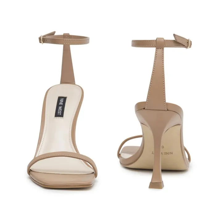 Yess Ankle Strap Sandals Natural Leather Women Nine West Sandals Yess Ankle Strap Sandals Natural Leather Women Nine West Sandals
