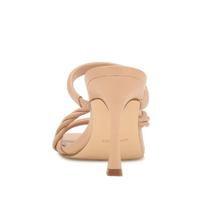 Yester Heeled Slide Sandals Warm Blush Women Nine West Sandals Yester Heeled Slide Sandals Warm Blush Women Nine West Sandals