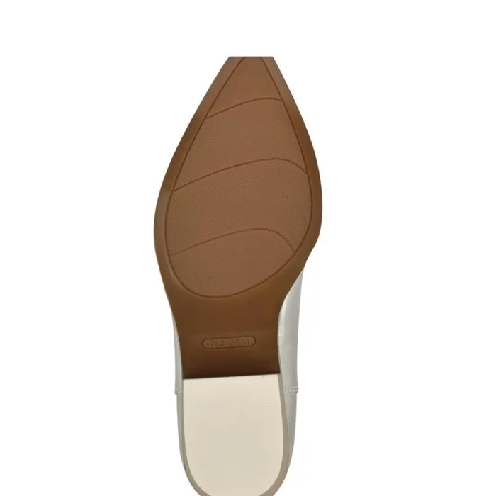 Yodown Western Booties Silver Women Nine West Boots and Booties